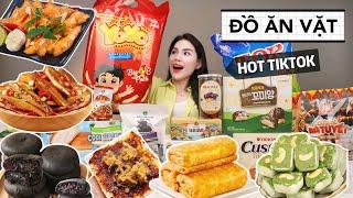 TOP 18 TIKTOK HOT Snacks | Satay Sandwich, Mrs. Tuyet's boneless chicken feet, Gulu rolls...etc.