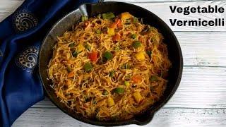 Vegetable Vermicelli Bambino Pulao Recipe, Easy & Quick Breakfast Recipe