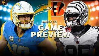 Chargers vs Bengals: Game Preview (2024) | Director's Cut