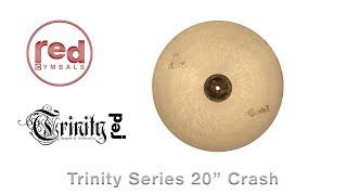 Red Cymbals Trinity Series 20" Crash Cymbal Demo