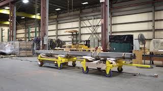 Custom Industrial Transfer Cart-Fabrication Industry