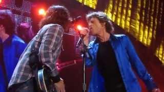 The Rolling Stones with Dave Grohl  - Bitch ( Front Row ) - Live @ The Honda Center 5-18-13 in HD