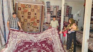 Buying room carpets and kitchen carpets with Susan's taste