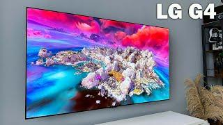 LG's 65 inch OLED evo G4 Review BEST OLED TV!