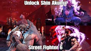 How to unlock Shin Akuma in Street Fighter 6