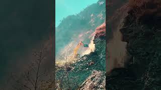 Riskiest Mountain Road Builds | Excavator Planet
