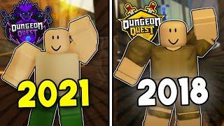 I Played OLD Dungeon Quest!? [Roblox]