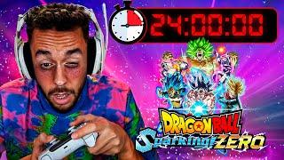 24 HORAS JUGANDO DRAGON BALL: SPARKING! ZERO - TheGrefg