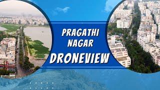 Pragathi Nagar drone view