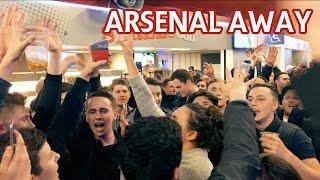 West Ham fans at Arsenal 2017 away day!