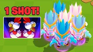 MAXED Ice Wizard + Double Trouble = GGs