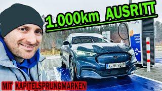 1000km Härtetest: Ford Mustang Mach-E schnell & günstig wie DIESEL?