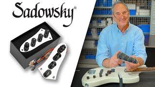 HOW TO: UPGRADE YOUR BASS with a SADOWSKY PREAMP! | Pt.1: Modern Style MetroExpress