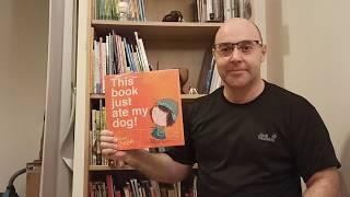 Theatrical storytelling: "This book just ate my dog", by Richard Byrne