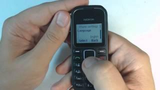 Nokia 1280 factory reset