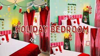 Winter special Holiday Bedroom Makeover| Low Budget Bedroom Makeover |Small Bedroom Decorating Ideas