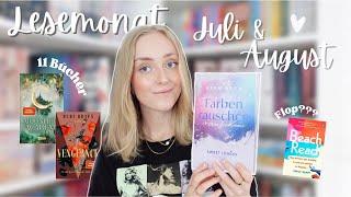 Lesemonat Juli & August  Fantasy/Romantasy + New Adult Romance Buchempfehlungen