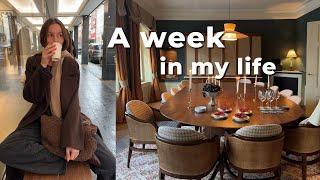 A week of a Copenhagen girl | daily routines, skincare & makeup, cooking, date night & more!