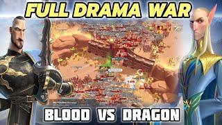 Call of dragons - ultimate DRAMA war | BLOOD vs DRAGON Combat tactics