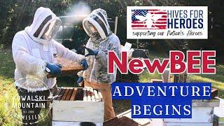 Hives for Heroes: Beginner Beekeeping |A NewBEE Adventure: Mentoring a Beginner Beekeeper