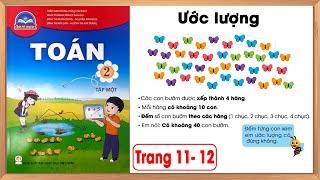 Toán lớp 2 chân trời sáng tạo trang 11-12 |Ước lượng