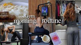 6am GYM Morning Routine| my 2025 productive morning routine, healthy habits, waking up early