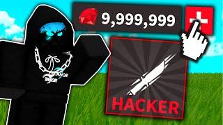 I spent Robux to become a "HACKER" in Roblox..