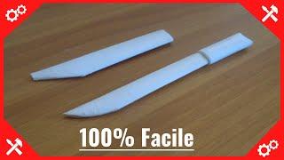 Fabriquer un COUTEAU en PAPIER ?!