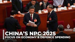 China's NPC 2025: Beijing sets 5 percent growth target despite trade war with US