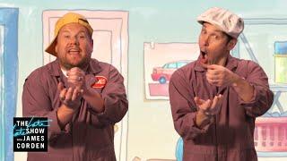 Paul Rudd & James Corden's Wildly Inappropriate Kids Duo