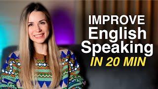 Fluent English in 20 Minutes | Practice English with Me – 20 Minutes to Fluency!