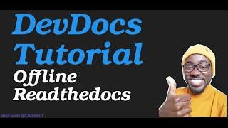 DevDocs Tutorial - Offline ReadtheDocs for Developers