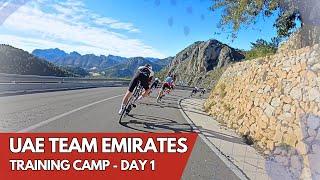 Riding with UAE Team Emirates - Training Camp Day 1