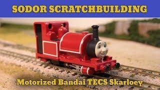 Motorizing the Bandai TECS Skarloey | Sodor Scratchbuilding by cudak888