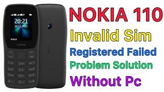 Nokia 110 Invalid Sim Problem Solution | Imei Repair With Easy Free Code