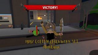 MM2 GOLDEN CLOCKWORK SET MONTAGE (Murder Mystery 2)