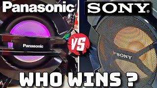 SONY SHAKE X30D vs PANASONIC MAX 3500 HIGH POWER SYSTEM COMPARISON VOL. 50%