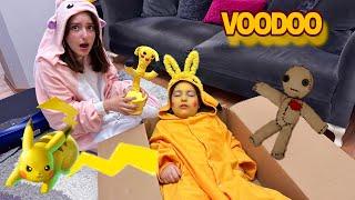 ZEYNEP VE HİRANUR GİZEMLİ KUTUDAN NE ÇIKTI !? VOODOO BEBEK