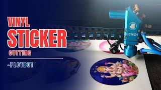 How to Laser Cut Vinyl Sticker in a specific area | Plotbot | RetechLasers | Tambaram, Chennai