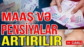 Prezident göstəriş verdi- Maaş və pensiyalar artırılır - Media Turk TV