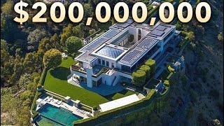 Inside the Pritzker Bel Air Estate $200,000,000 LA Megamansion with INSANE Views!