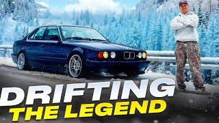 The best M5 generation? - BMW E34 M5 first drift session + a surprise new car