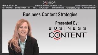 Business Content Strategies