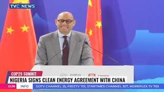 Nigeria Signs Clean Energy Agreement With China