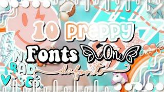 ꒰ 10 preppy fonts on dafont! || adorbsgem || ꒱