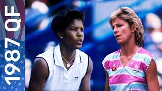 Lori McNeil vs Chris Evert | US Open 1987 Quarterfinal