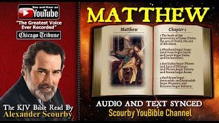 40 | Book of Matthew | Read by Alexander Scourby | The GREATEST VOICE  Recorded!