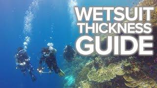 Wetsuit Thickness Guide