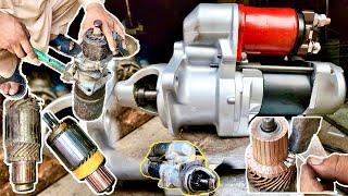 How Rewind Truck Starter Motor Body & Armature | Have you Seen Complete Restoration like This Before