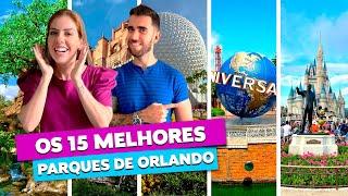 TODOS OS PARQUES DE ORLANDO! Tudo sobre os 15 melhores!